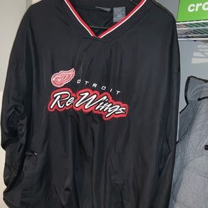 Vintage Pro Edge Red Wings Pullover